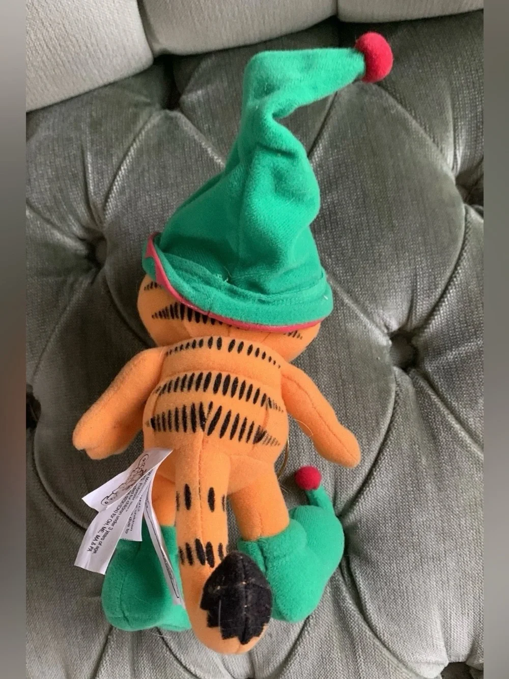 Vintage Special Edition Russell Stover Garfield The Cat Elf Plush W/Elastics